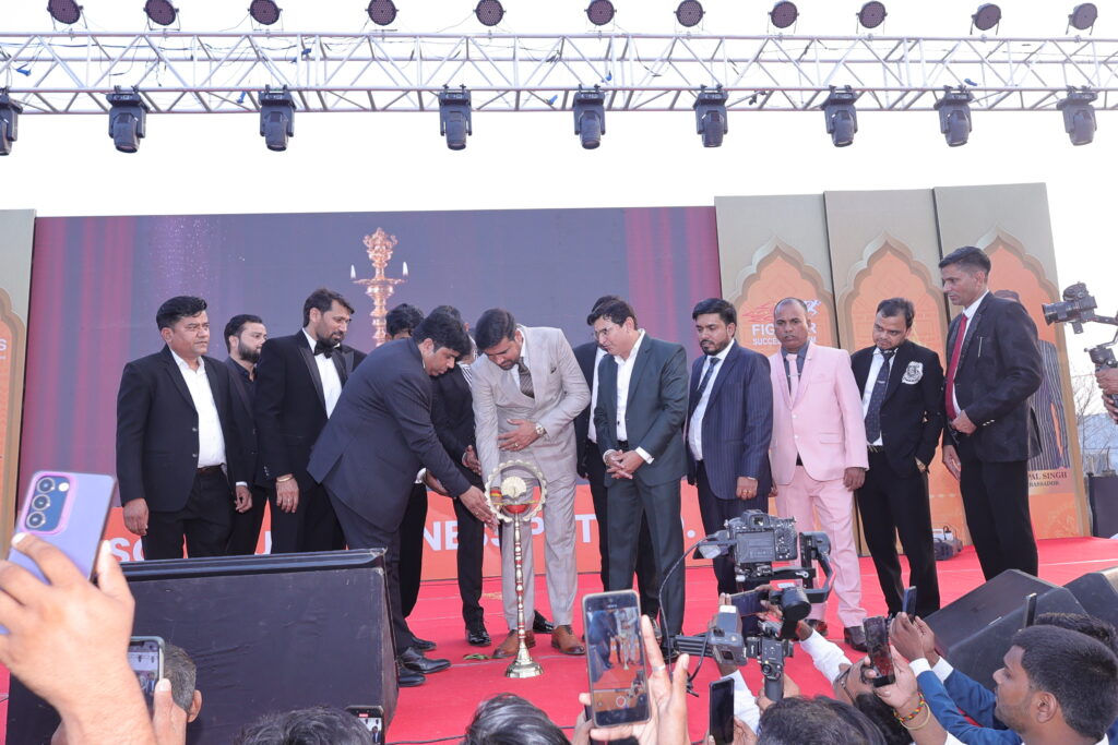 starting of vijayrath 2.0 patna and lighting the diya 